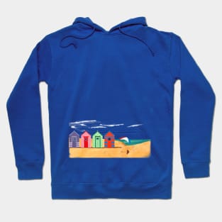 Beach Huts Hoodie